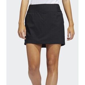Adidas Women's Skirt SKORT Size XSL XS Black 26” Waist Golf Pickleball Active